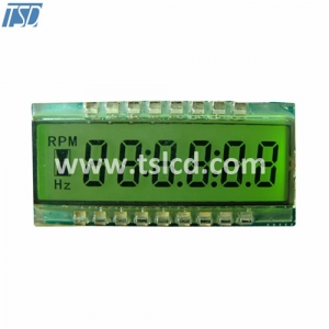Luz de fundo verde-amarelada TSD LCD STN