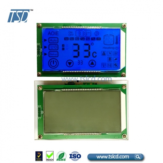 custom HTN lcd with capacitive touch inside