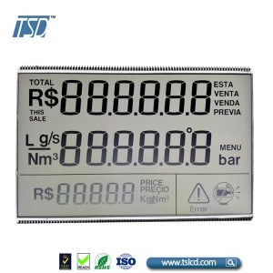 Fuel dispenser LCD panel TN LCD duty one by one