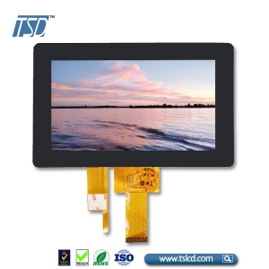 Resolução de 1024x600 de 10,1 polegadas tela de toque de TFT LCD com interface RGB