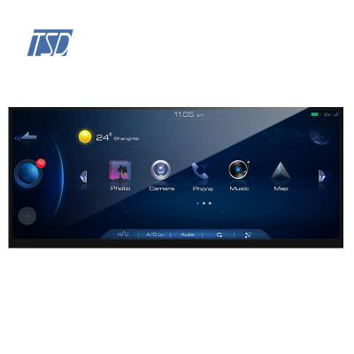 LCD tft de 12,3 polegadas com tela sensível ao toque de alta resolução 1920x720 com 1000 de alto brilho e temperatura ampla