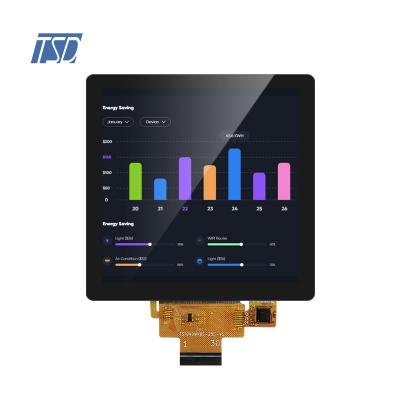 TSD LCD TFT de 4 polegadas 720X720 com painel touch screen