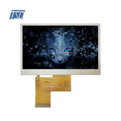 TSD 1000 nits Brilho LCD TFT de 4,3 polegadas
    