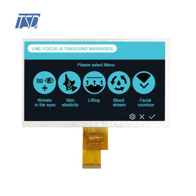 TSD resolução 1024x600 pixel quadrado display LCD TFT de 7 polegadas com interface LVDS