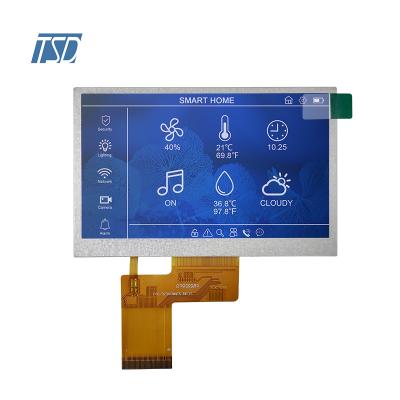 TSD 4,3 polegadas TN tft lcd painel 480xRGBx272 resolução ST7282 driver IC