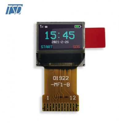 Display oled TSD Display branco cor 72×40 Dot Matrix IIC Interface