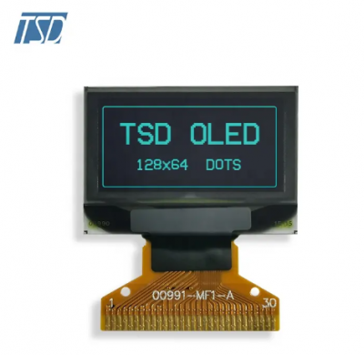 TSD 168*64 painel lcd de personalização OLED de tamanho pequeno de 0,96 polegadas