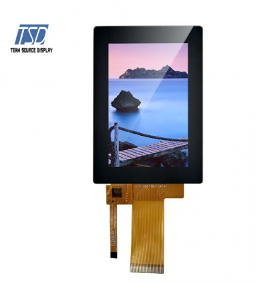 TSD 3,5 polegadas tamanho pequeno IPS TFT LCD Interface MCU/SPI/SPI+RGB