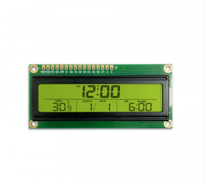 Módulo mono LCD de tamanho pequeno TSD 20*4 1/16Duty, método de condução de 1/5 polarização