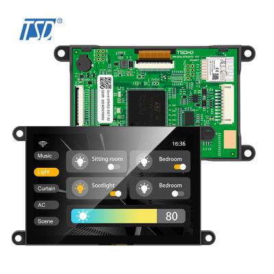 Tela inteligente TSD Gen5 de 4,3 polegadas com resolução de 800x480 IPS TFT LCD e interface CAN BUS