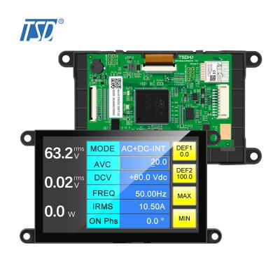 Tela inteligente TSD Gen5 de 5 polegadas com resolução de 800x480 IPS TFT LCD e interface CAN BUS
