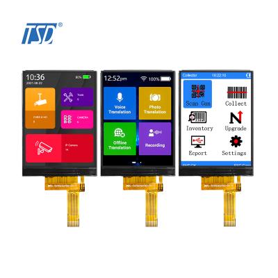 TSD LCD TFT IPS TSD de alto brilho de 2,4 polegadas para uso externo, legível sob luz solar