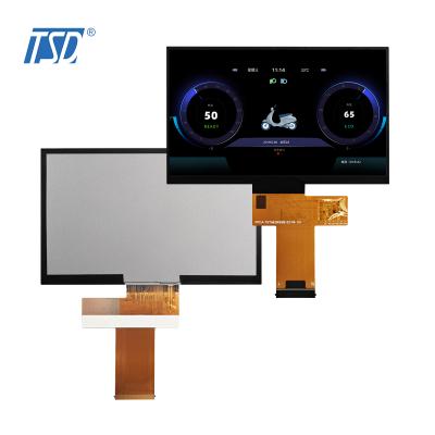 Módulo de display LCD TFT TSD de 6,2 polegadas com resolução de 1024x600 e interface RGB
