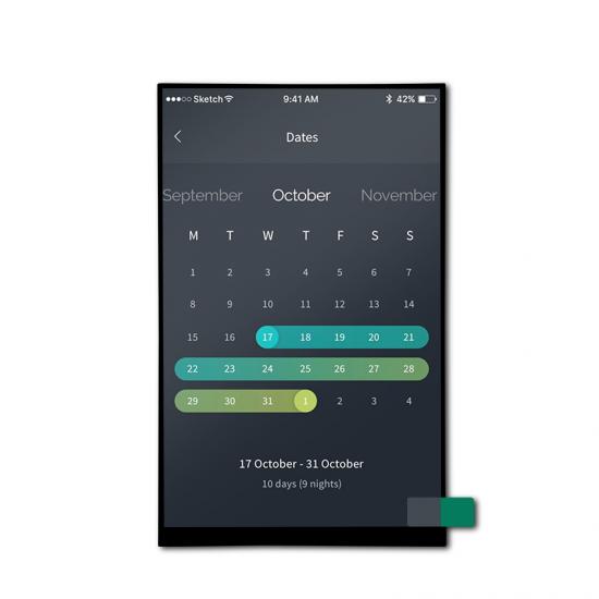 7 inch tft lcd incell touch