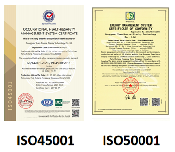 TSD passou pela certificação ISO45001 e ISO50001