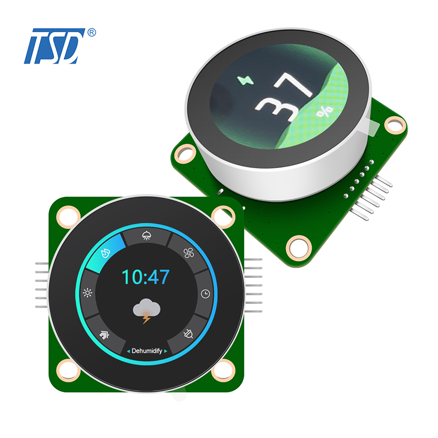 Revolucione sua interface: módulo de botão de exibição inteligente de 1,3 polegadas, com tecnologia STM32C091